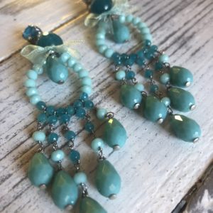 Orecchino water chandelier